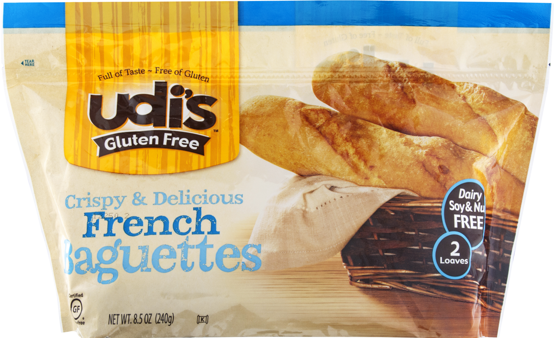 Udi's Gluten Free Granola Clusters, Cherry Walnut, (1800x1800), Png Download