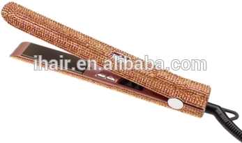 Professional Hair Straightener With Diamonds Bling - Hair Straighteners (350x350), Png Download