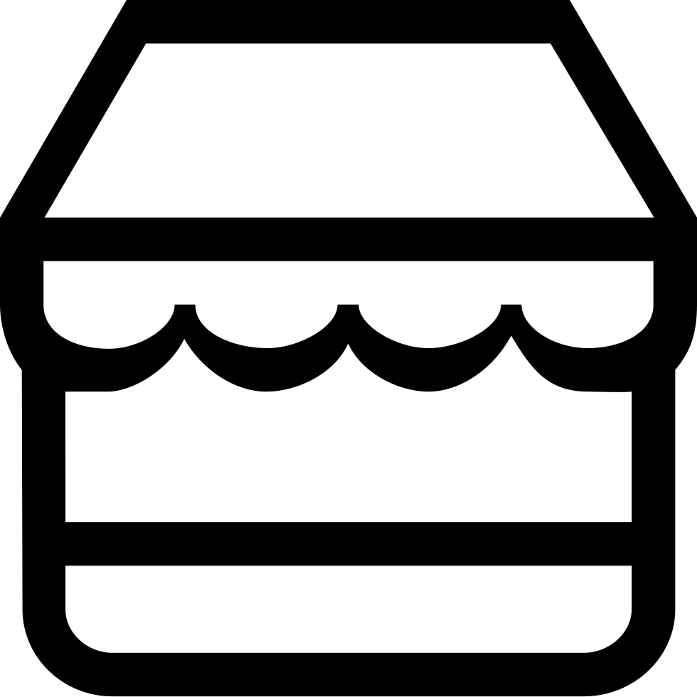 Png File - Simbolo De Una Tienda (980x981), Png Download