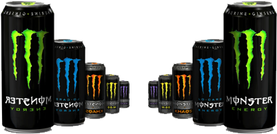 Monster Energy Packaging Design (459x278), Png Download