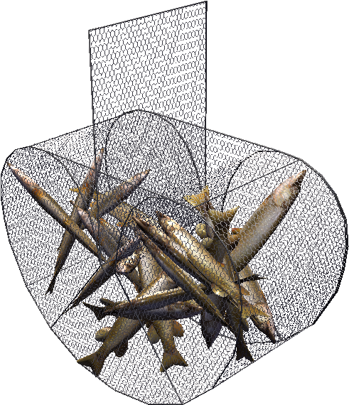 Fish Trap - Chair (600x600), Png Download