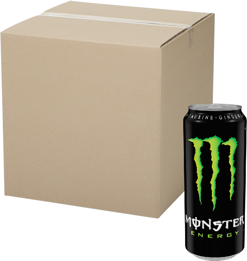 Monster Energy Drink 24 Cans - Monster Energy Drink India (1024x1024), Png Download