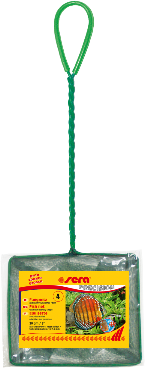 08826 Int Sera Fangnetz 4 Grob Gruen 20 Cm - Sera Red Gruesa, 20 Cm 2x40 Gr (505x1280), Png Download