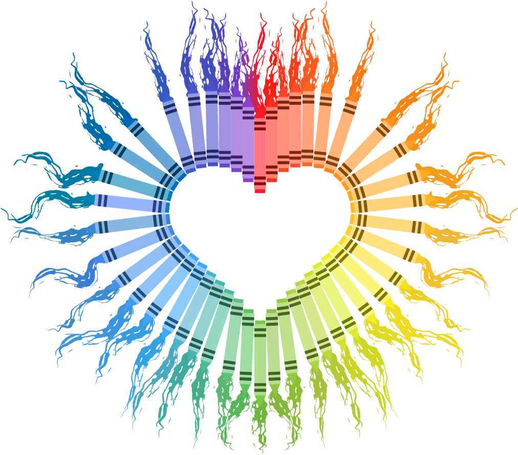 Rainbow Youth Group - Illustration (1102x900), Png Download