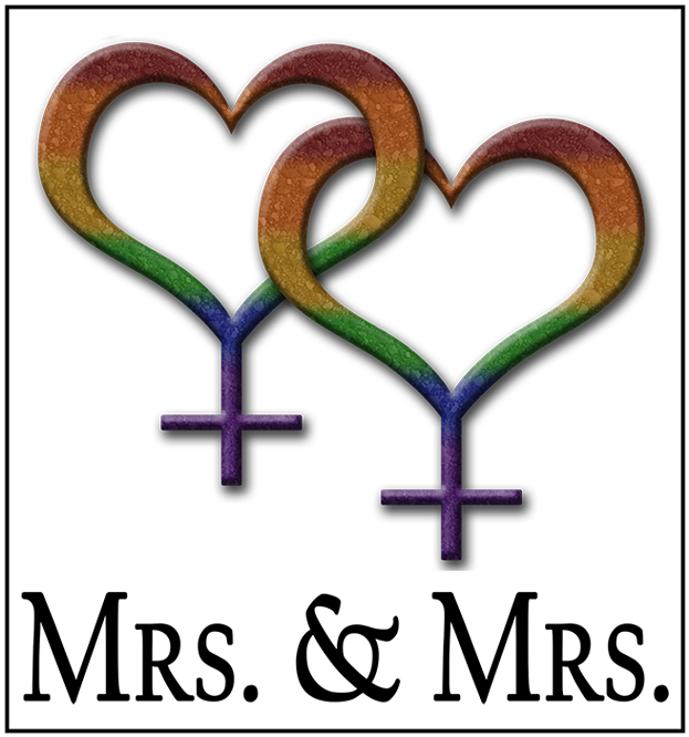 & Mrs - Cafepress Mrs.and Mrs. Lesbian Pride Sticker (rectangle) (670x720), Png Download