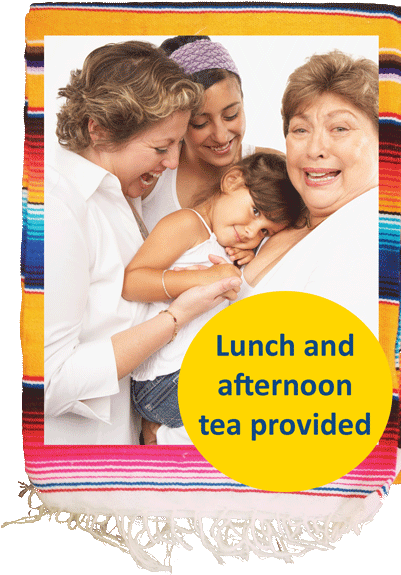 Strong Hispanic Women Look After Their Health And Their - Woman (400x608), Png Download
