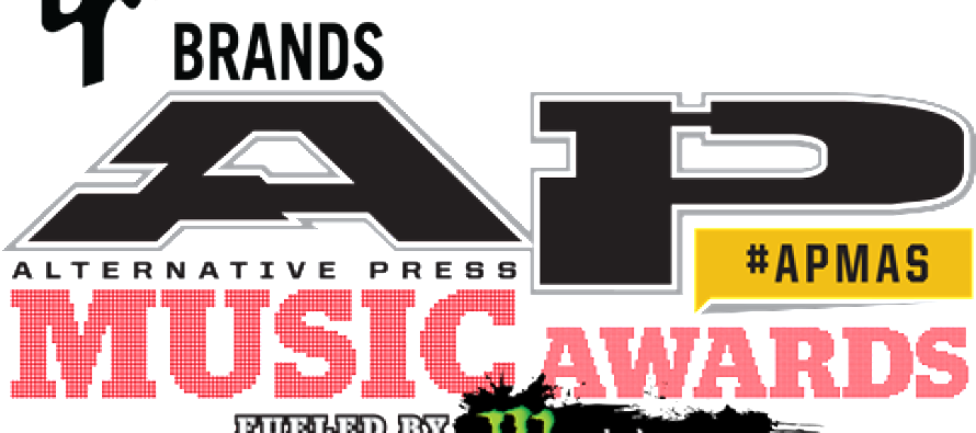 Gibson Brands Ap Music Awards Fueled By Monster Energy - Alternative Press Music Awards Logo Png (890x395), Png Download