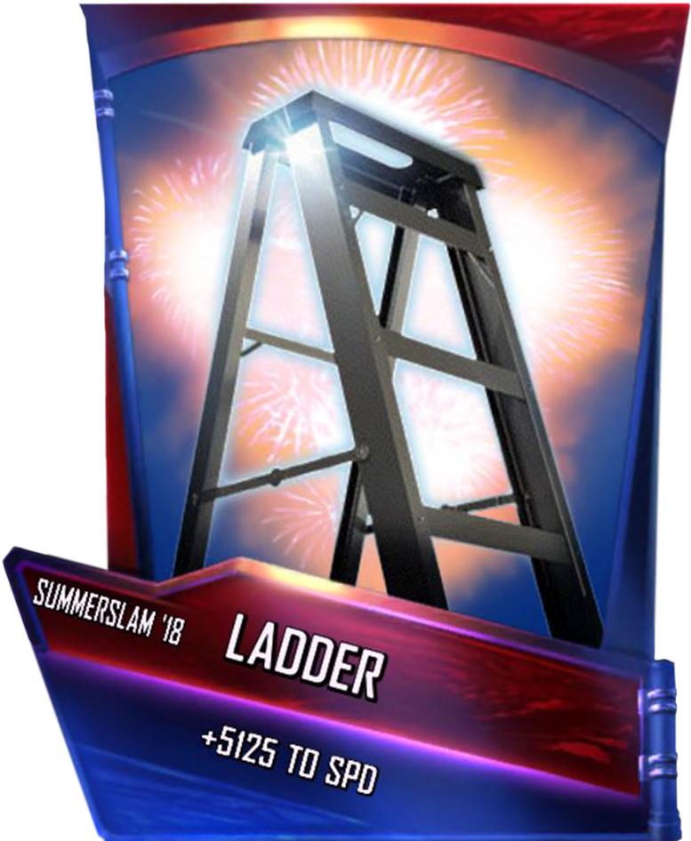 Support Ladder S4 21 Summerslam18 - Wood (776x1033), Png Download