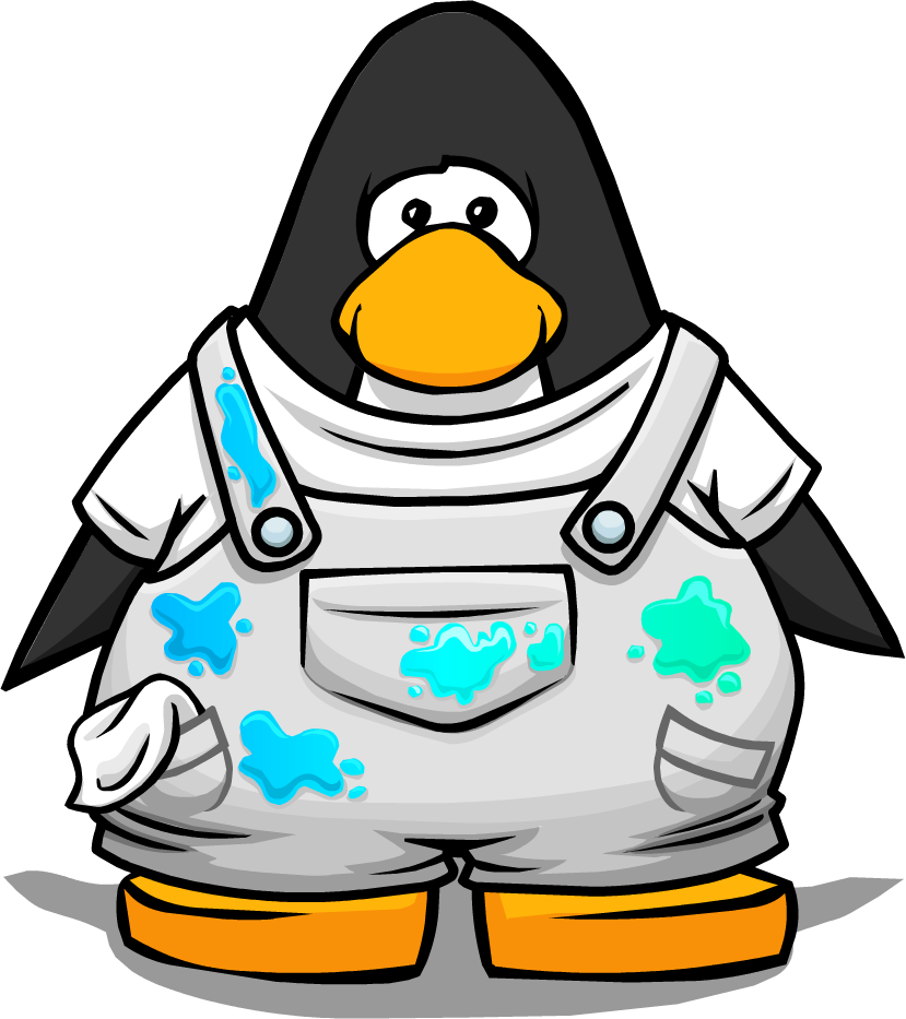 Paintersoverallspc - Club Penguin Red Cheerleader Outfit (829x933), Png Download