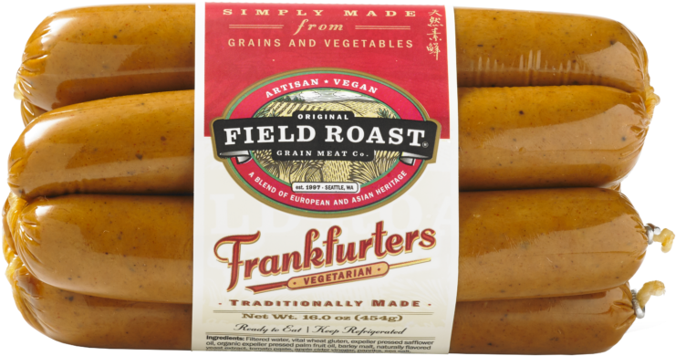 Field Roast Frankfurters (768x434), Png Download