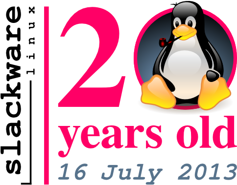 Slackware Linux Is 20 Years Old - Linux (513x428), Png Download