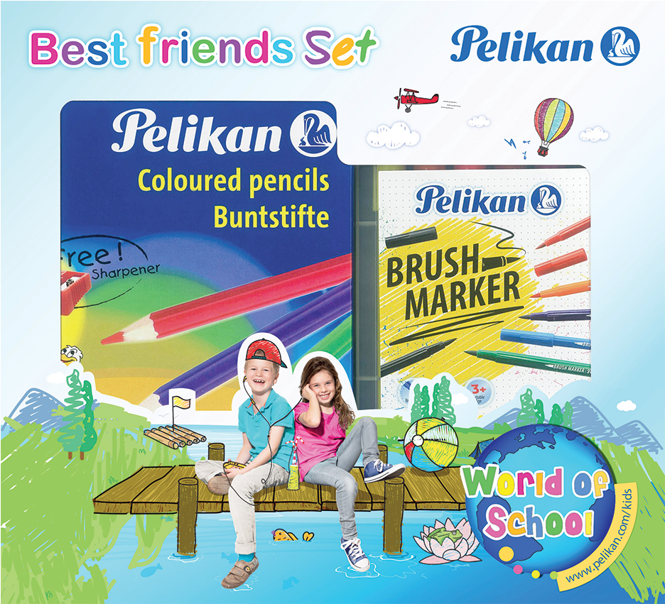 Coloured Pencils - Pelikan Colored Pencils Price (1200x1200), Png Download