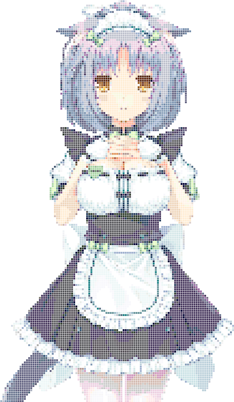 Image Result For Nekopara Coconut Pixel Art Pixel Art, - Nekopara Dress (980x1329), Png Download
