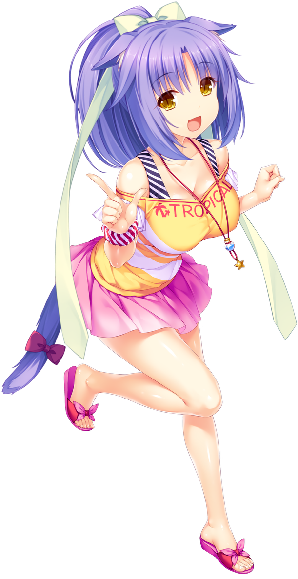 Personality In The Game Is More Like Chocola Than Cinna - Cartoon (694x1200), Png Download