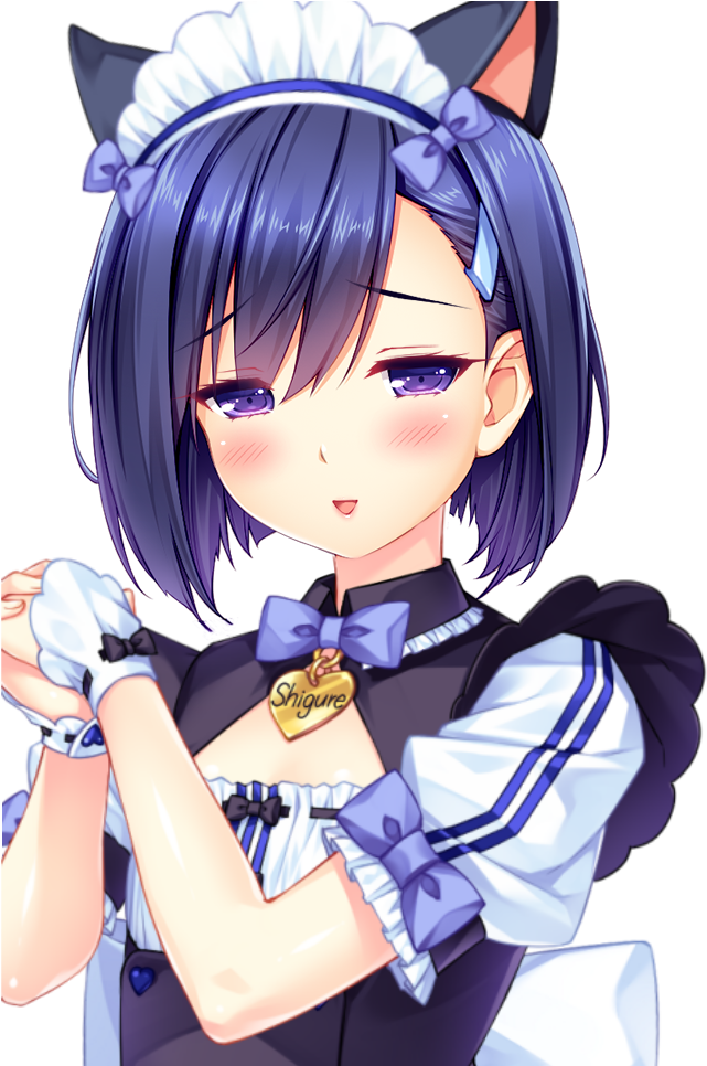 Red Leo If Shigure Became Like This In Nekopara Volume - Cartoon (680x965), Png Download