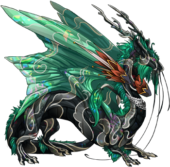 39294351 350 - Flight Rising Cool Dragons (350x350), Png Download