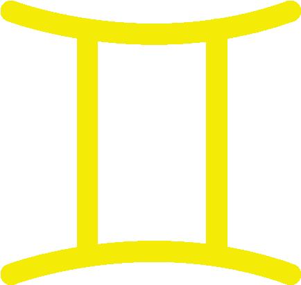 Tarus Sign - Gemini (500x500), Png Download