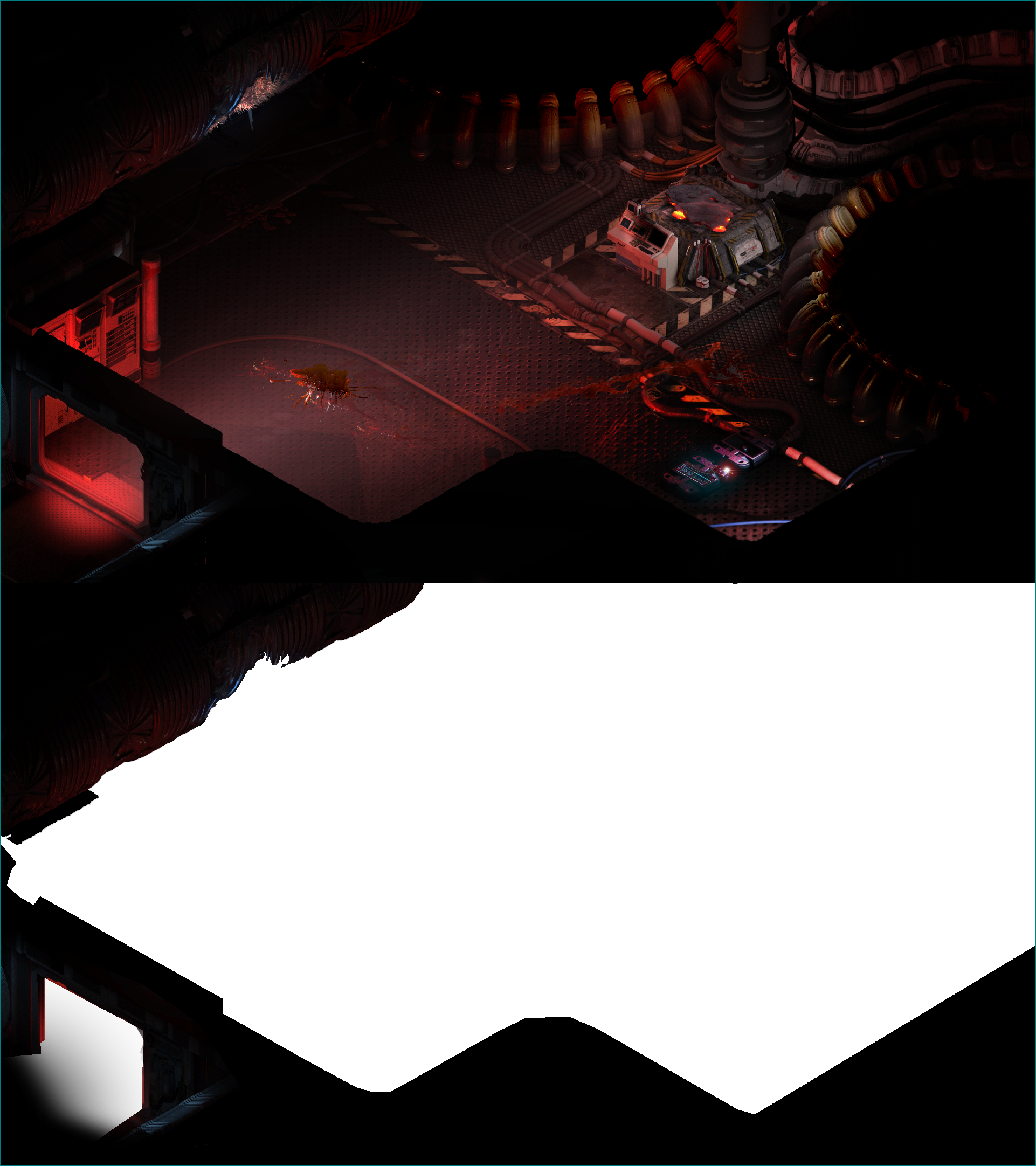 Click For Full Sized Image Space Reactor - Darkness (1922x2163), Png Download