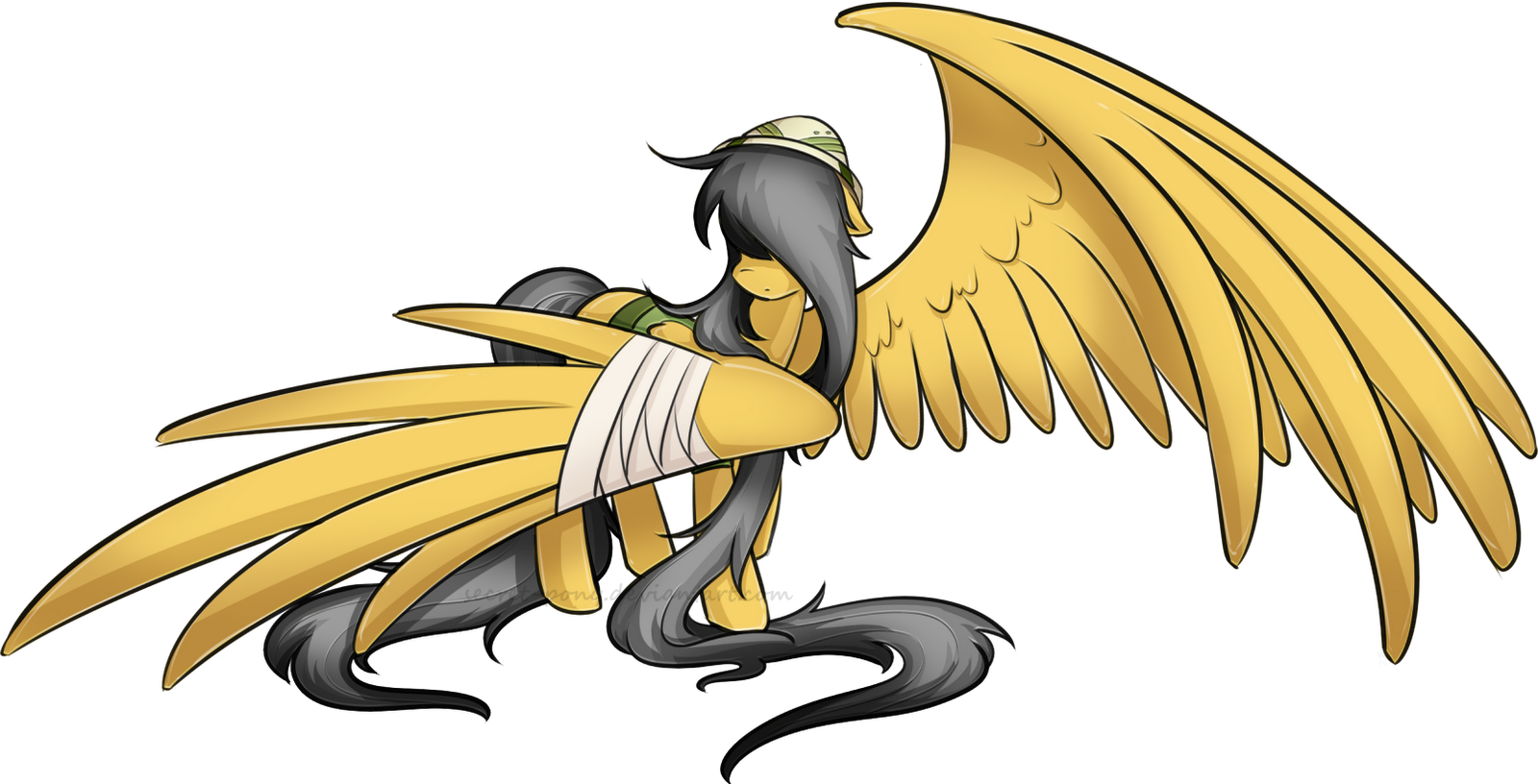 1600x816, Daring Do Wings ) - Mlp Wings Art (1600x816), Png Download
