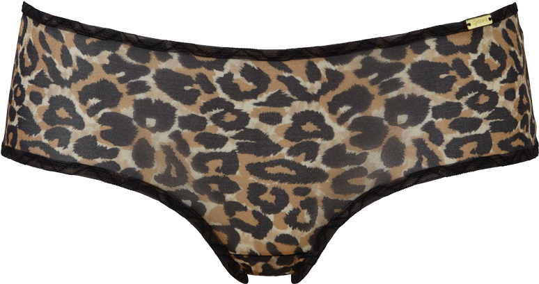 Glossies Leopard Short - Gossard Glossies - Culotte - Stampato (800x1000), Png Download