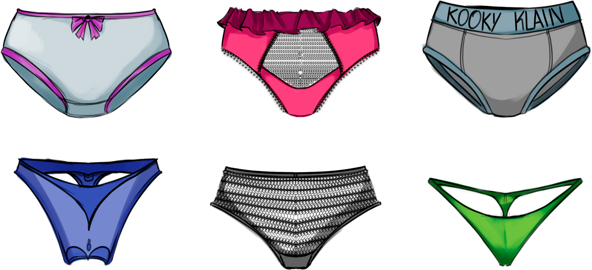 Panty - Panties (2127x1190), Png Download