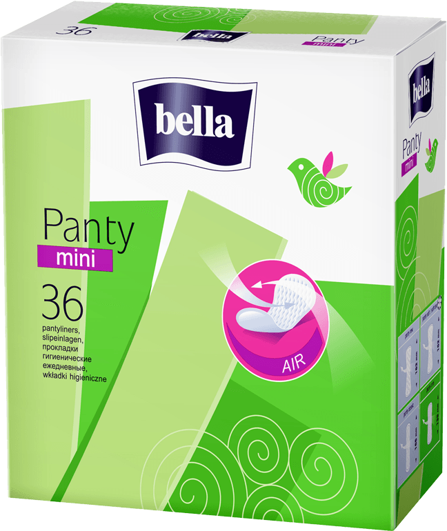 Bella Panty Mini - Bella Panty Liners (895x895), Png Download