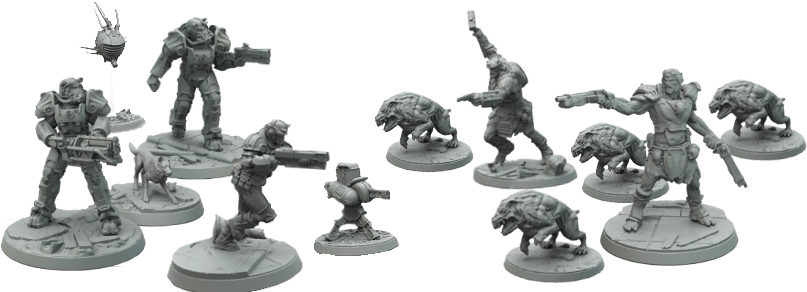 Before We Go On, I Want To Extend My Thanks To The - Fallout Wasteland Warfare Minutemen (846x303), Png Download