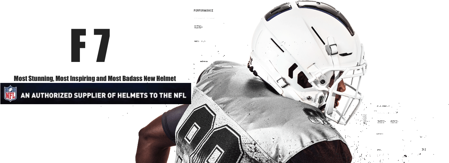 Schutt F7 Football Helmet - Schutt S7 Football Helmet (1440x540), Png Download