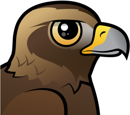 About The Golden Eagle - Golden Eagle Birdorable (440x440), Png Download