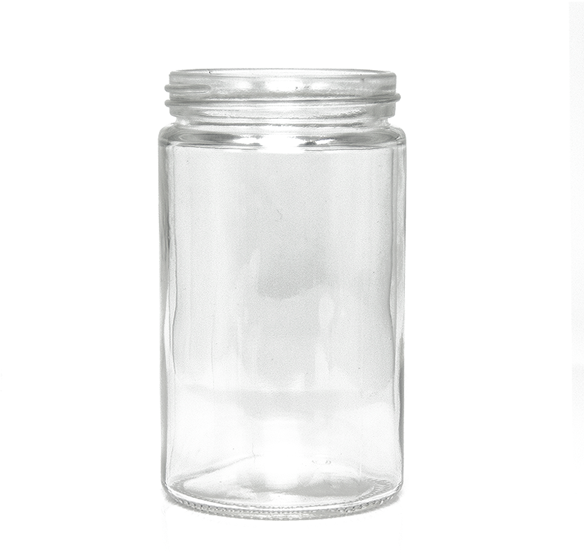 10oz Glass Jars, 10oz Glass Jar, 1oz Glass Jar, White - Jar (840x840), Png Download