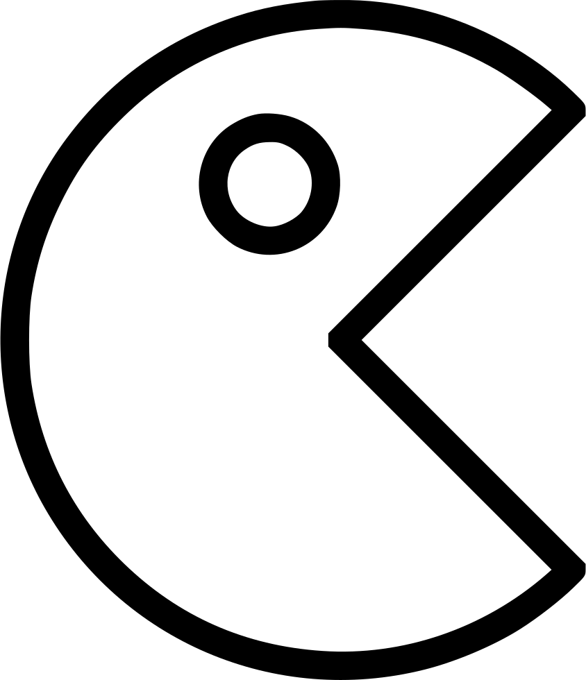 Pac Man - - Pac-man (844x980), Png Download