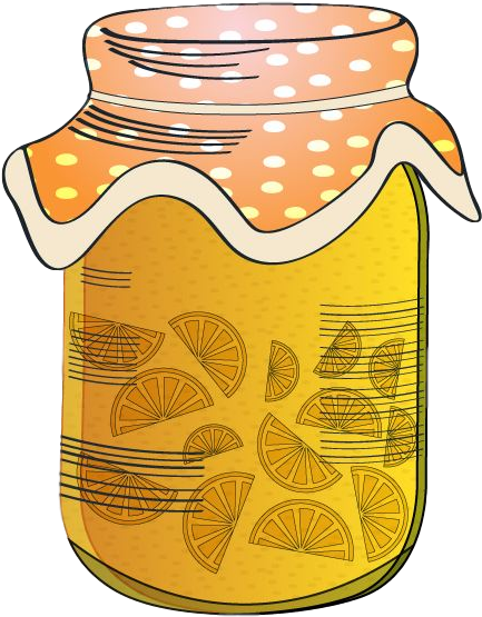 Fruit Jar Rubbers - Glass Bottle (446x565), Png Download