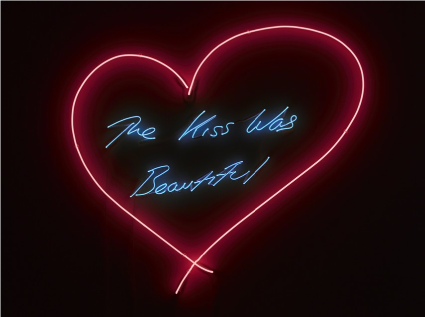 From Artist Tracey Emin, About Her Neon “poems,” Including - Love (1256x634), Png Download