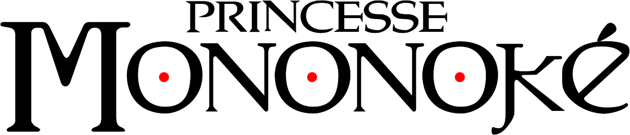 Princess Mononoke Logo Fr - Princess Mononoke Font (1280x275), Png Download