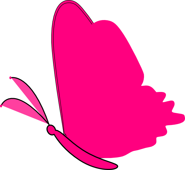 Download Pink Butterfly Clip Art Png PNG Image with No Background -  