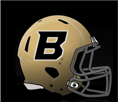 Black & Gold - Tioga High School Football (940x400), Png Download