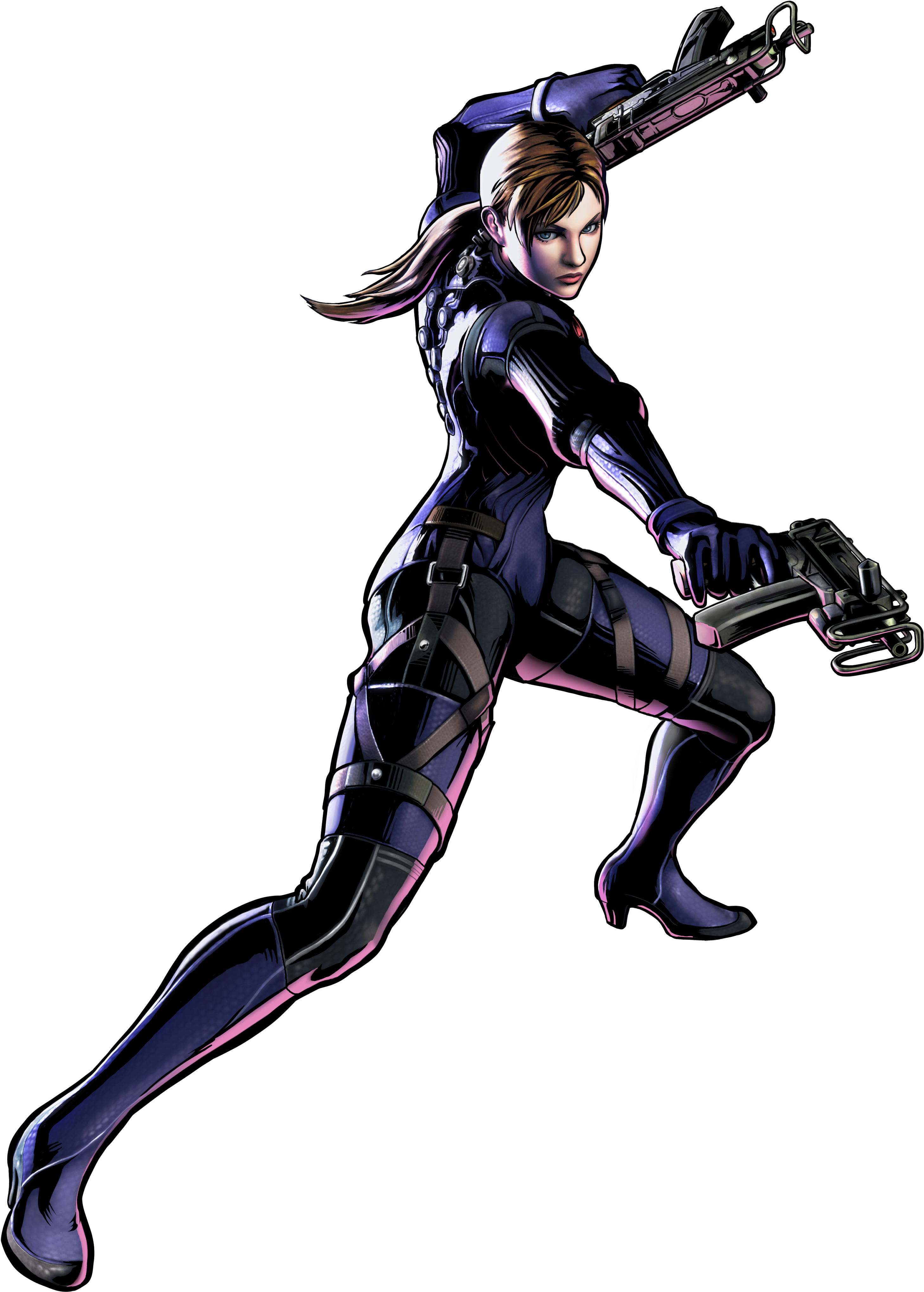 Download Png - Jill Valentine Marvel Vs Capcom 3 (4134x4488), Png Download