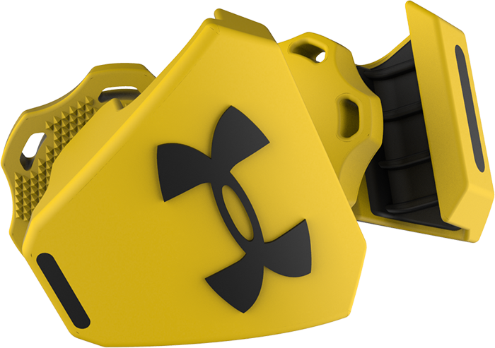 Picture 4 Of - Under Armour Visor Clips - Satin (700x493), Png Download
