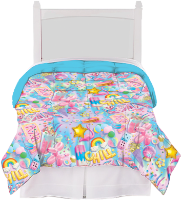 Chill Xl Twin Comforter - Twin Comforter (415x415), Png Download