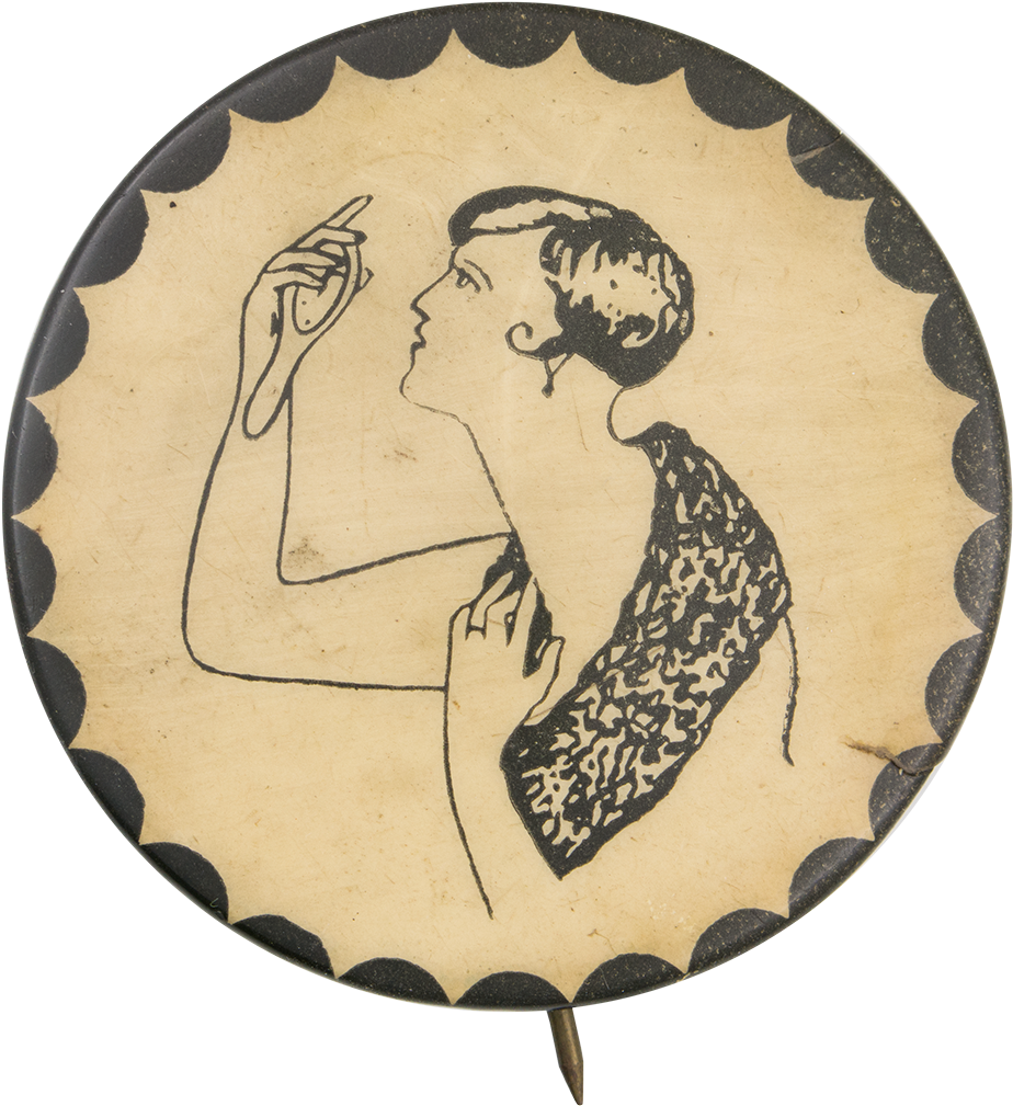 1920s Flapper - Tableware (1000x1080), Png Download
