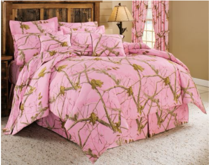 Download Realtree Pink Camo Camouflage Bedding Comforter Set