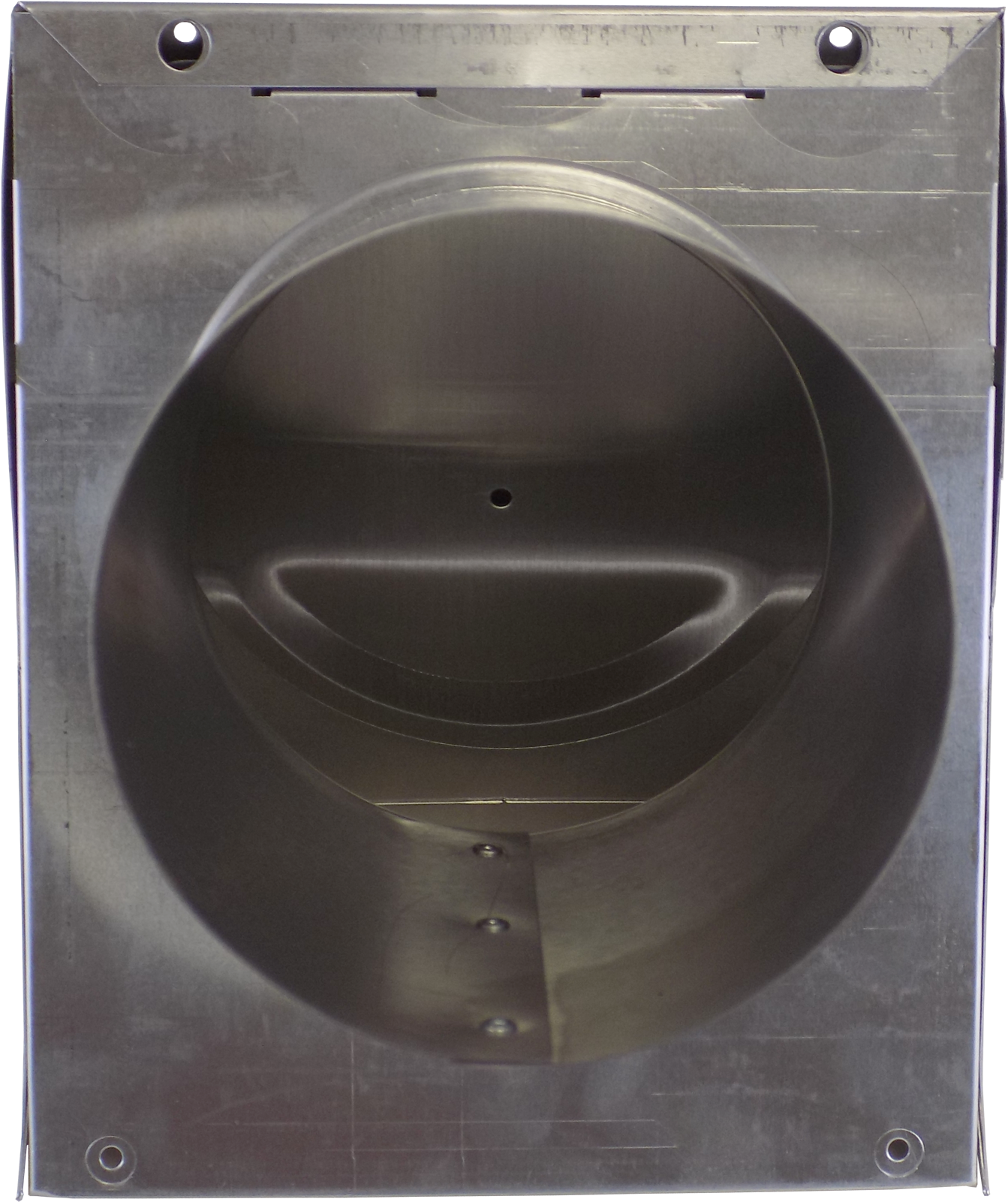 Aluminum Hood With Flapper - Circle (1600x1600), Png Download