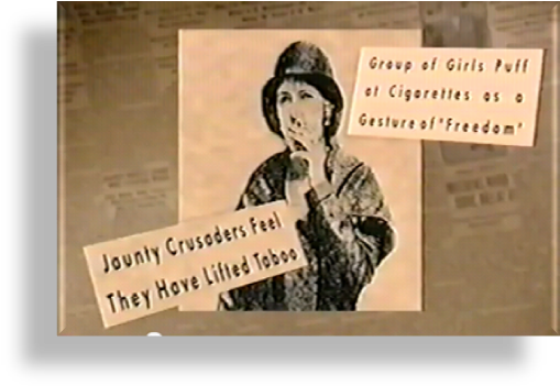 Flapper - American Tobacco Bernays (517x359), Png Download