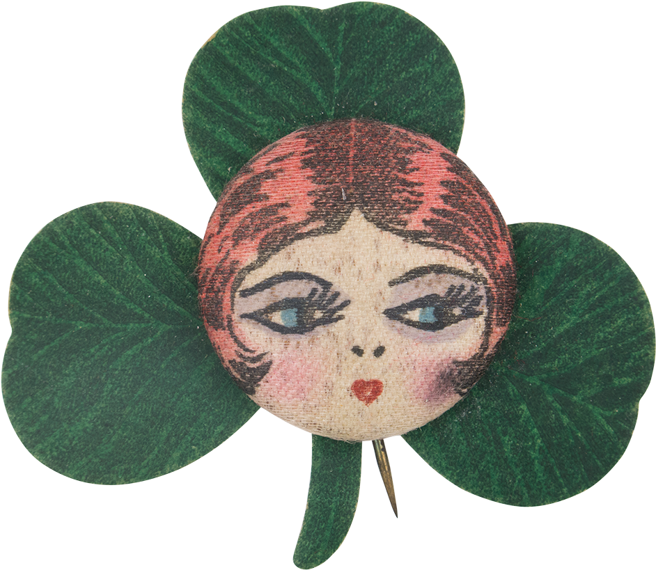 Flapper Face On Clover - Museum (1000x880), Png Download