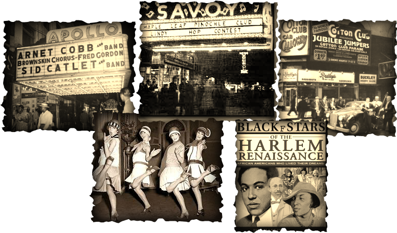 Harlem Renaissance/ Jazz/entertainment/ Flappers - Black Stars Of The Harlem Renaissance By Jim Haskins (776x457), Png Download