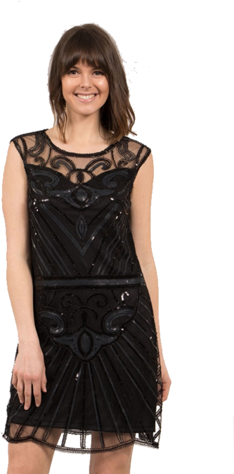 Vestido De Renda Pouca (450x675), Png Download