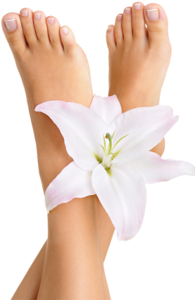 French Pedicure (300x450), Png Download