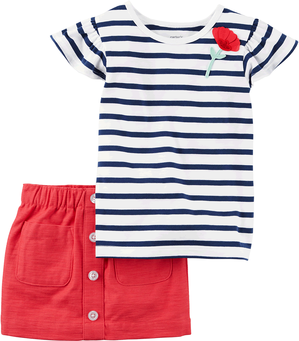 Toddler Girl - Skirt (1200x1200), Png Download