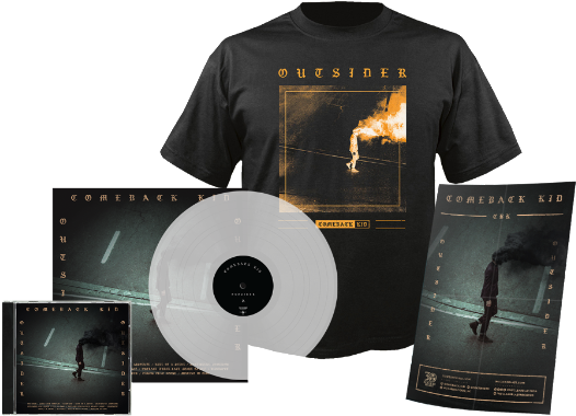 Comeback-k#merch - Comeback Kid Outsider Import Gbr (600x442), Png Download