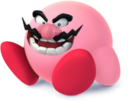 Super Smash Bros - Kirby Aqua Teen Hunger Force (500x500), Png Download
